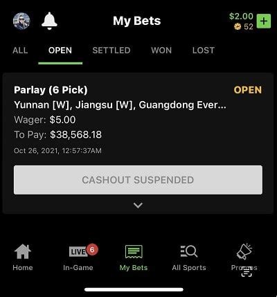 cashout suspended draftkings|DraftKings Cash Out Explained .